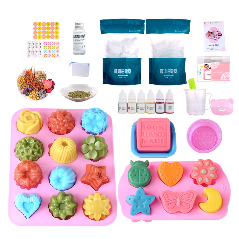 Soap Making Starter Kit - DIY Material Pack hausgemachte Muttermilch Duft