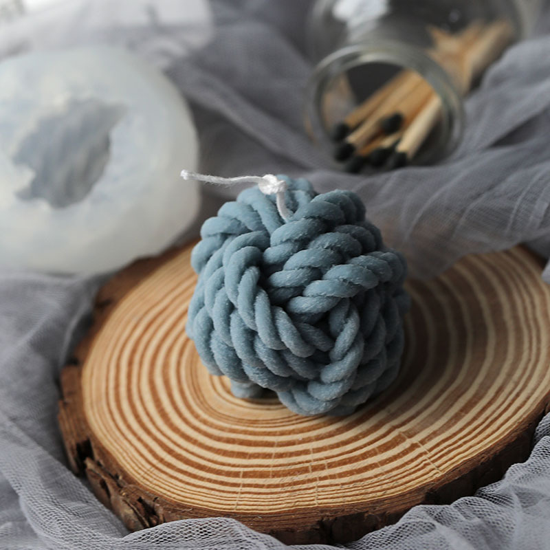Soap Making Things - 3D Wolle Form Kerze Form Duftkerze