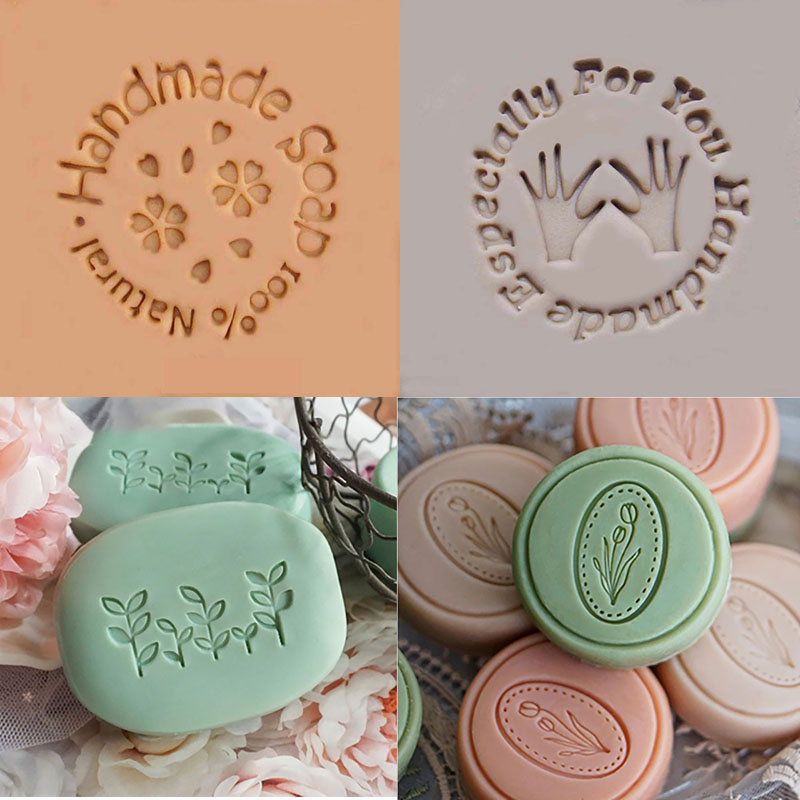 Soap Making Starter Kit - Personalisierte individuelle Seifenstempelform, Siegel für Heimwerker,