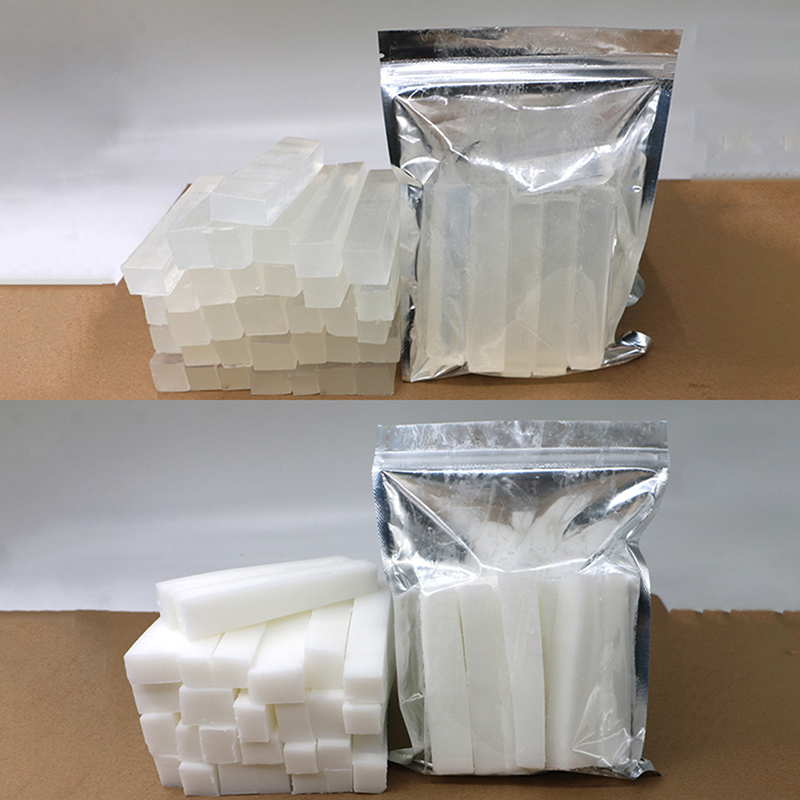 Soap Making Glycerin Base - 250g/Beutel Weiße Klare Glycerin-Seifenbasis Organische Seifenherstellung