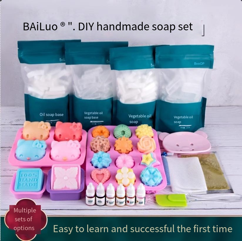 Soap Making Starter Kit - Handgemachte Seife DIY Material Pack hausgemachte