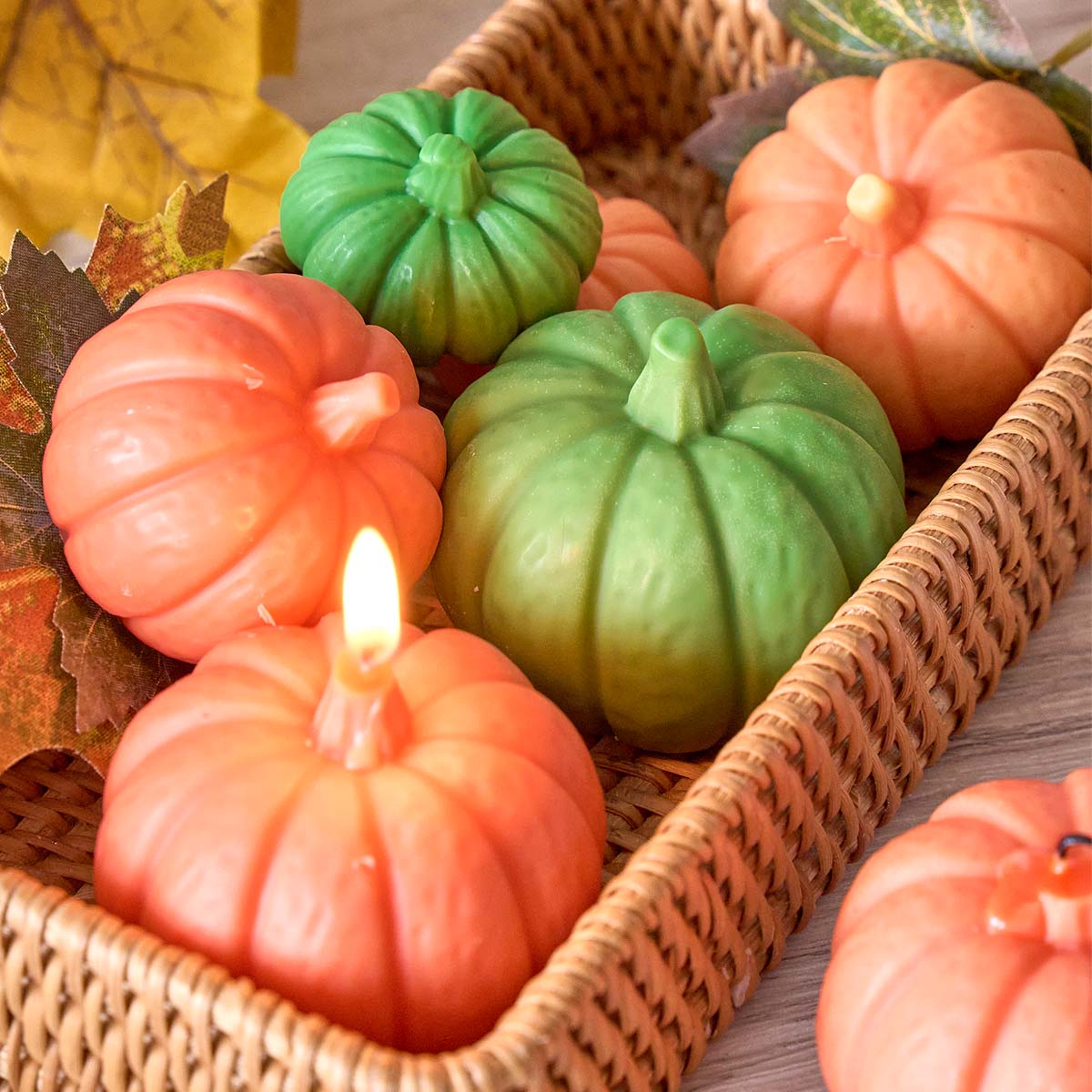 Soap Making Things - Halloween Kürbis Kerze Silikon Form DIY