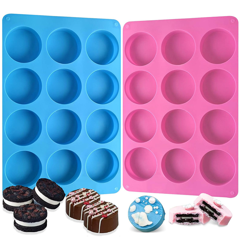 Runde Silikonformen mit 12 Hoh – Soap Making Oven Bewertung und Preis