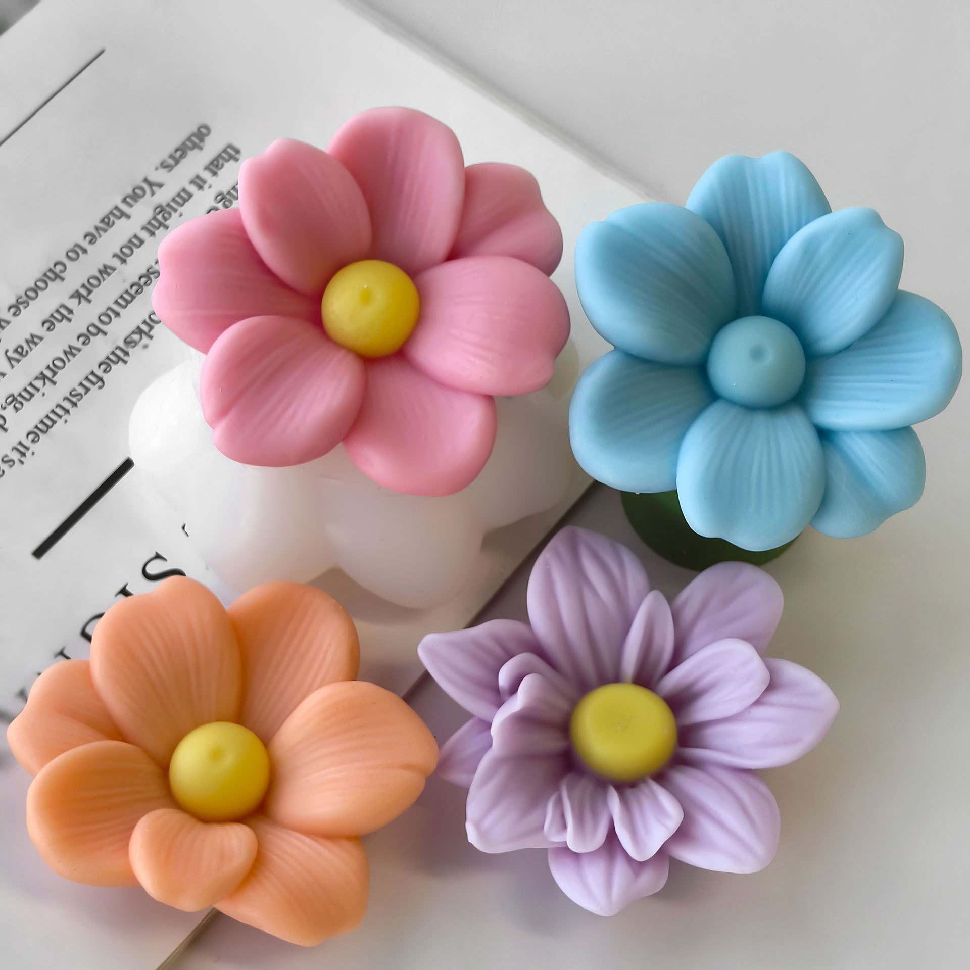 DIY Blumen Aroma Kerze Silikon – Soap Making Things Bewertung und Preis
