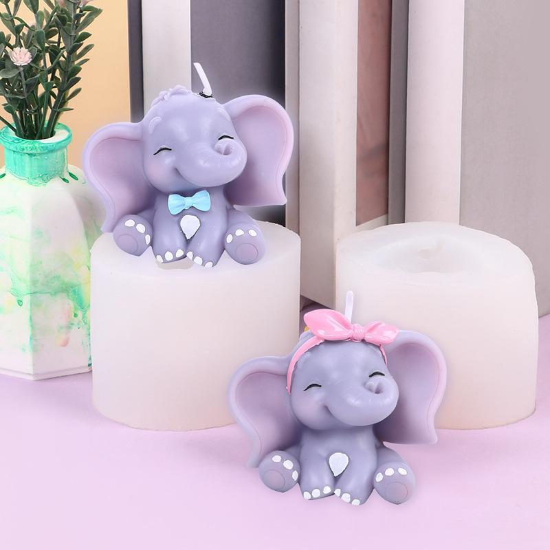 Niedliche 3D-Elefanten-Silikon – Soap Making Lye Bewertung und Preis
