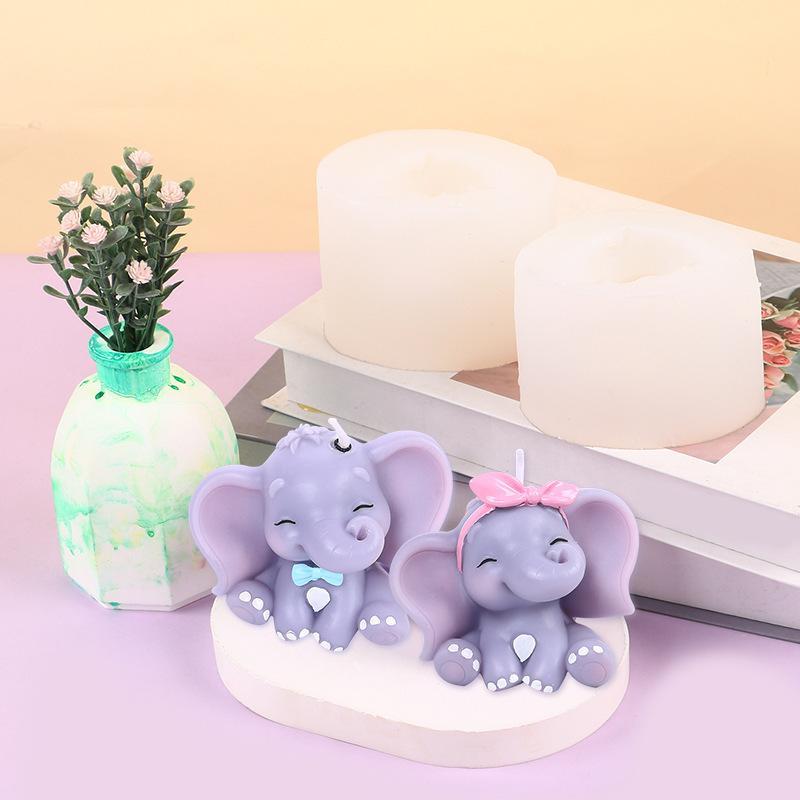 Niedliche 3D-Elefanten-Silikon – Soap Making Lye Bewertung und Preis