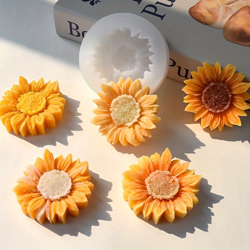 Lebendige 3D-Sonnenblumen-Sili – Soap Making Oven Bewertung und Preis
