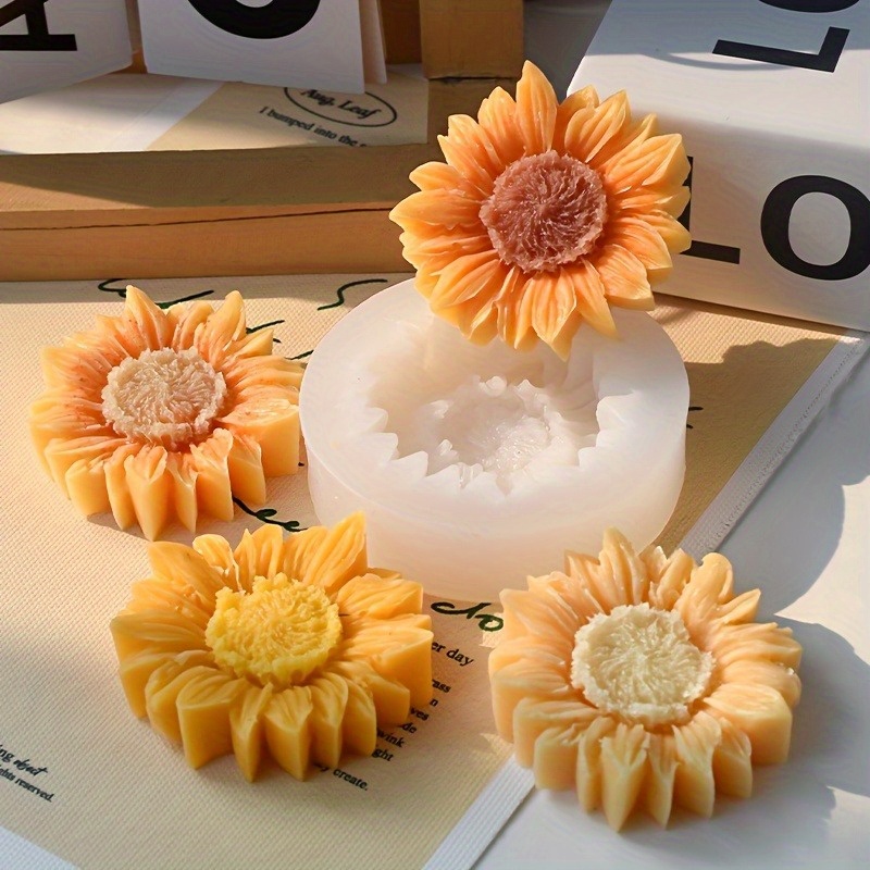 Lebendige 3D-Sonnenblumen-Sili – Soap Making Oven Bewertung und Preis
