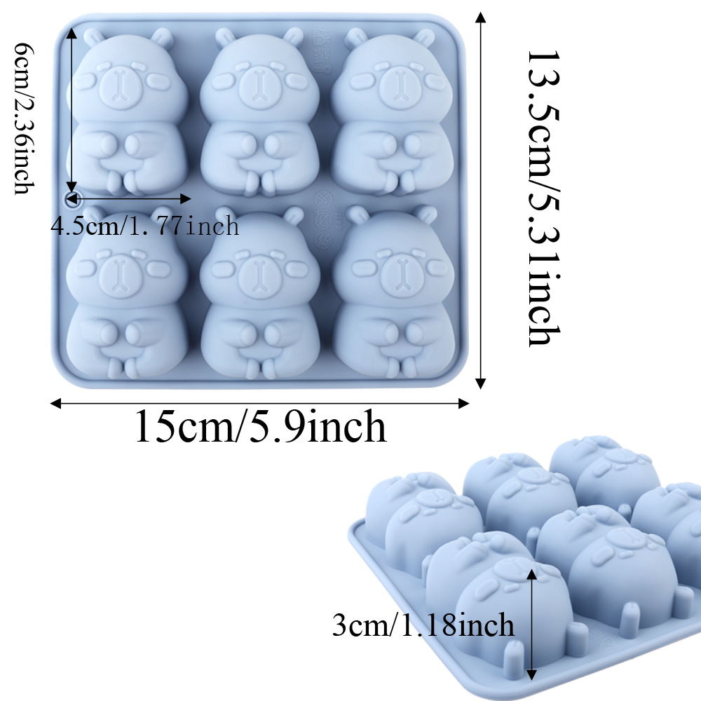 1 Silikon-Kuchenform in Form e – Soap Making Lye Bewertung und Preis