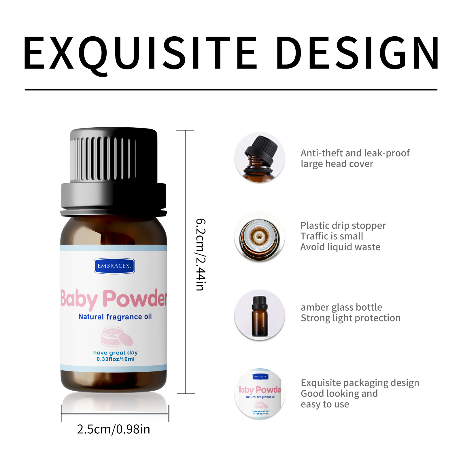 10ml Baby-Puder Duftöle Langan – Soap Making Friends Bewertung und Preis