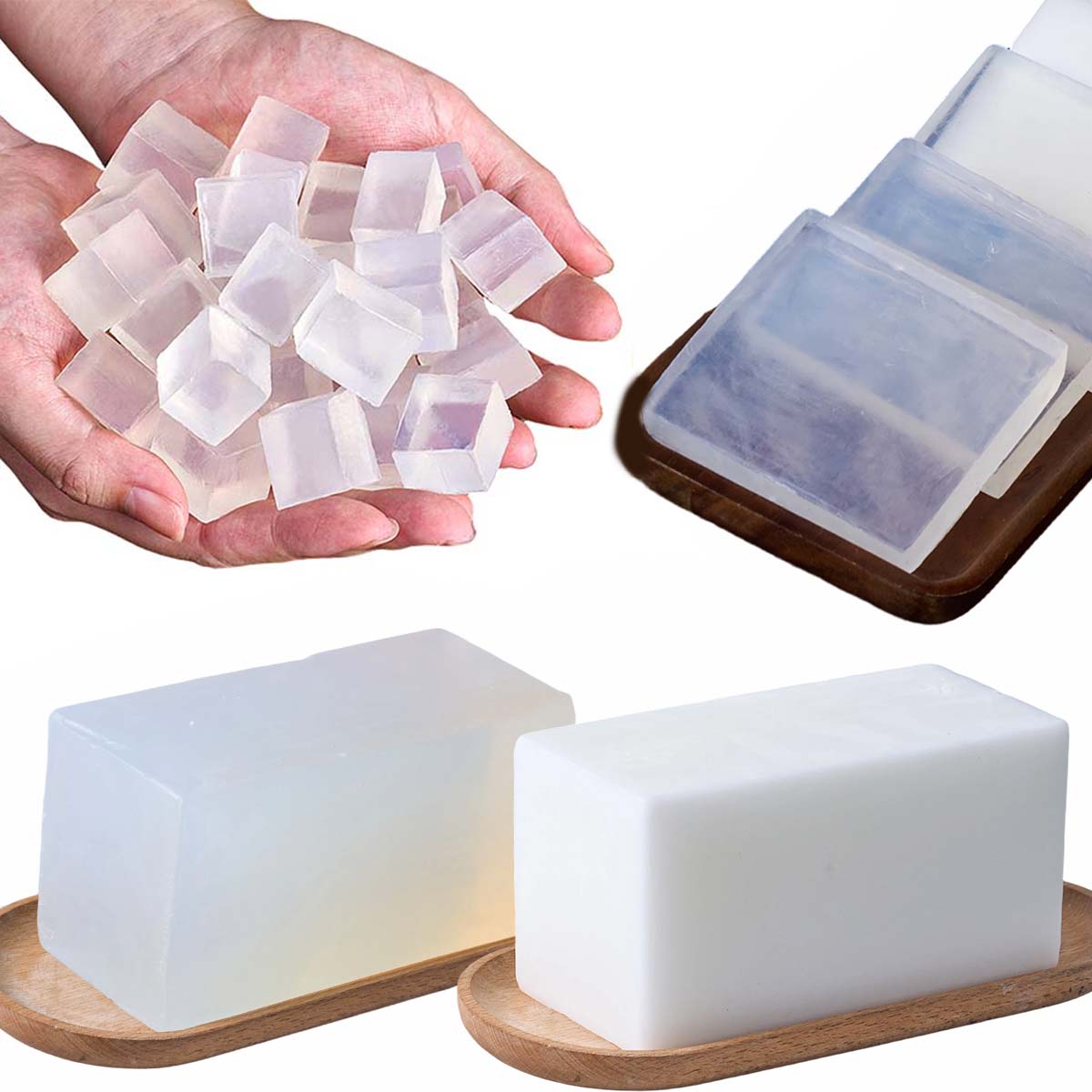 1000g Glycerin-Seifenbasis, DI – Soap Making Glycerin Base Bewertung und Preis