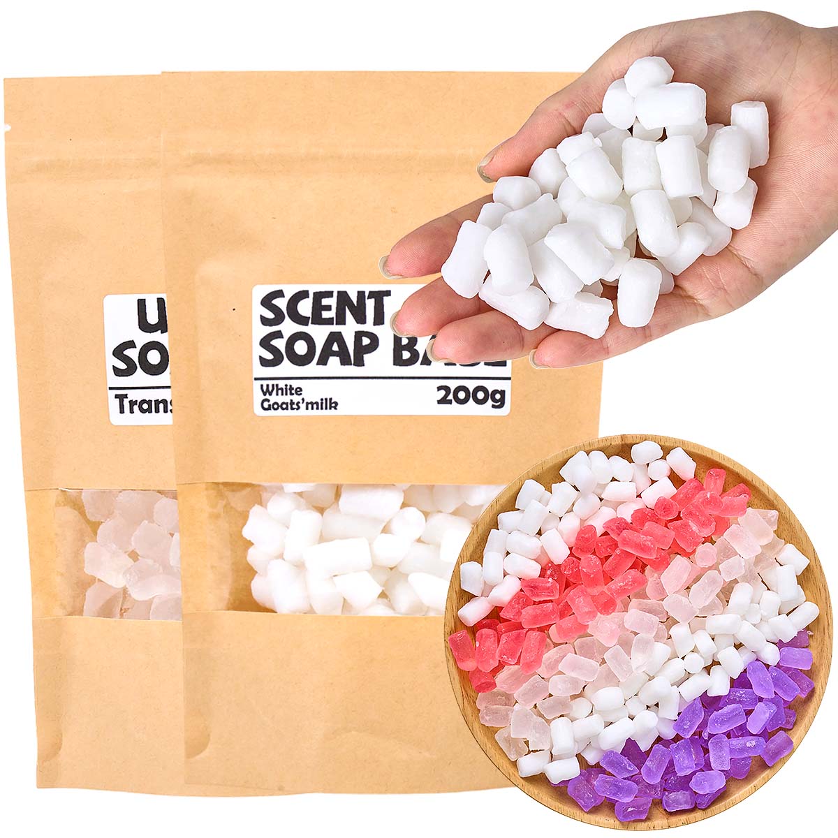 200 g farbige Seifenbasis, DIY – Soap Making Goats Milk Bewertung und Preis