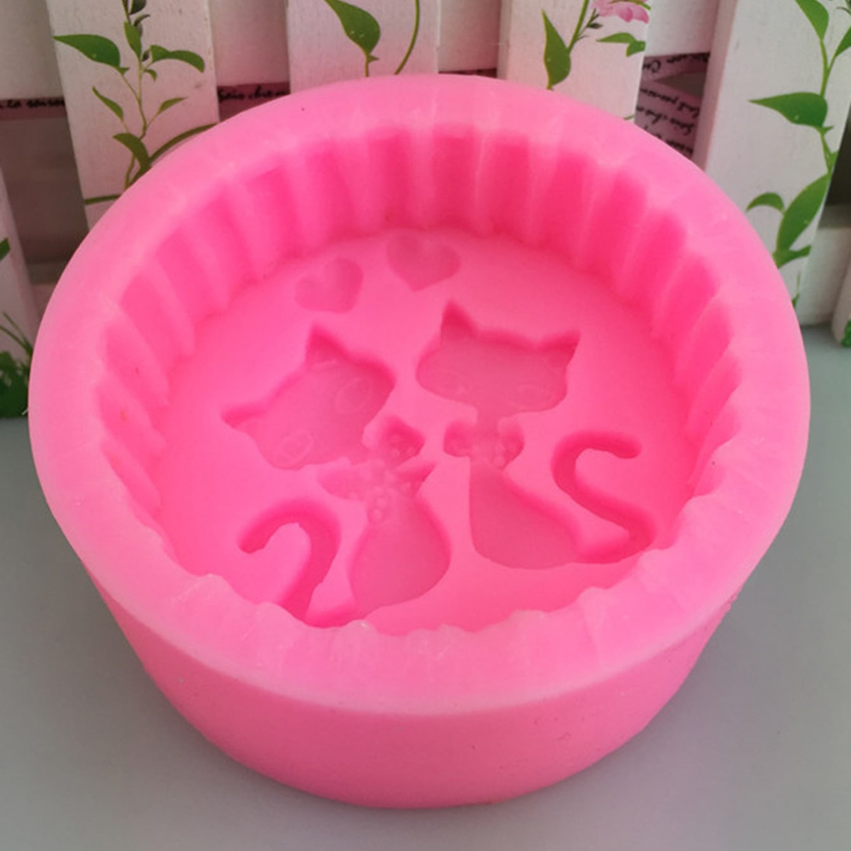 1-teilige Silikon-Katzen-Seife – Soap Making Things Bewertung und Preis