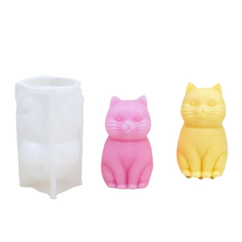 3D Fettkatze Tier-Silikonform  – Soap Making Animal Fat Bewertung und Preis