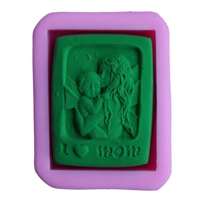 1pc Mutter hält Baby Liebe Mut – Soap Making Lye Bewertung und Preis