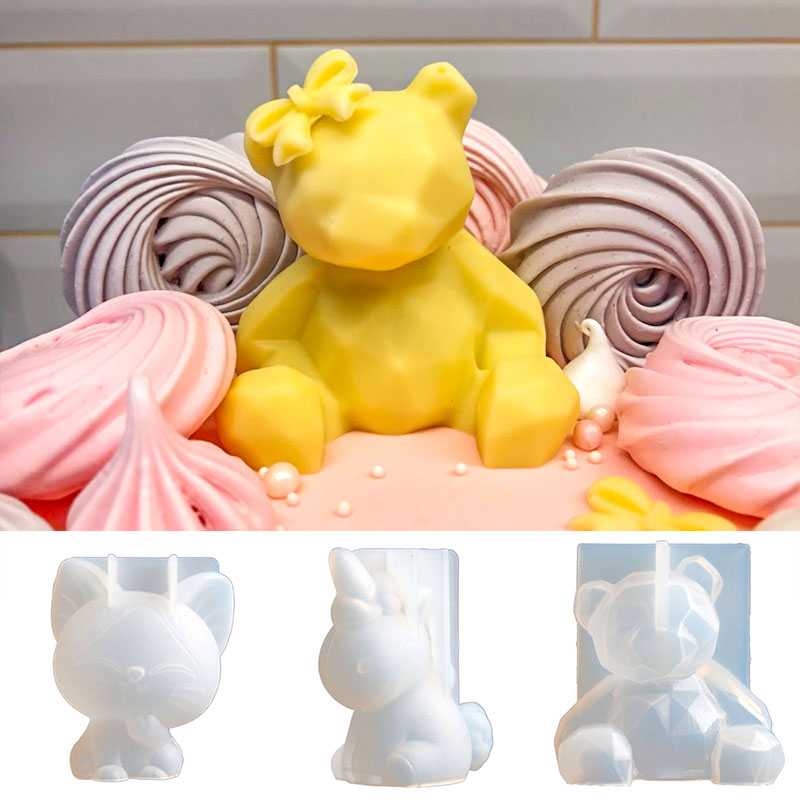 3D Stereo Bär Silikon Form Diy – Soap Making Things Bewertung und Preis