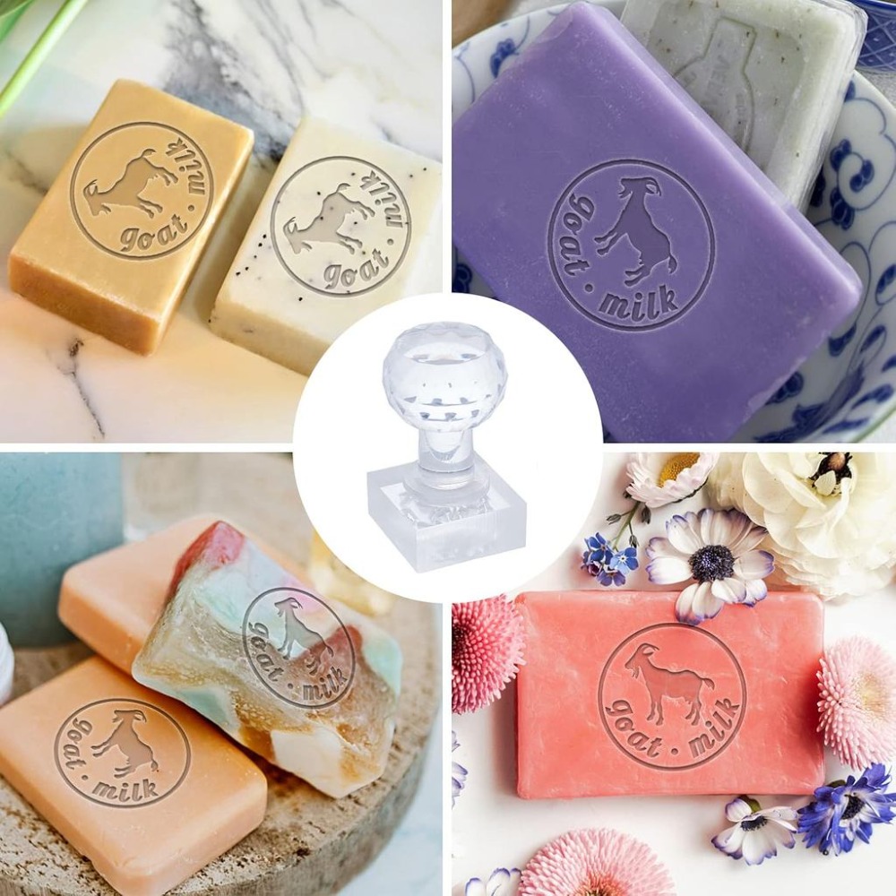 1 Stück Ziegenmilch-Acrylstemp – Soap Making Goats Milk Bewertung und Preis