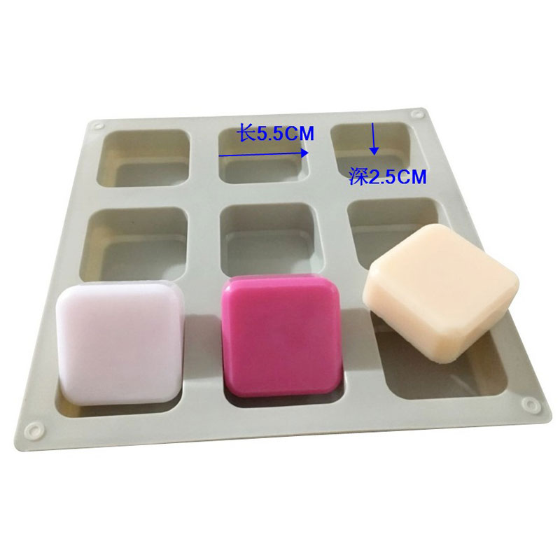 1 PCS Silikon Seife Formen 9 K – Soap Making Things Bewertung und Preis