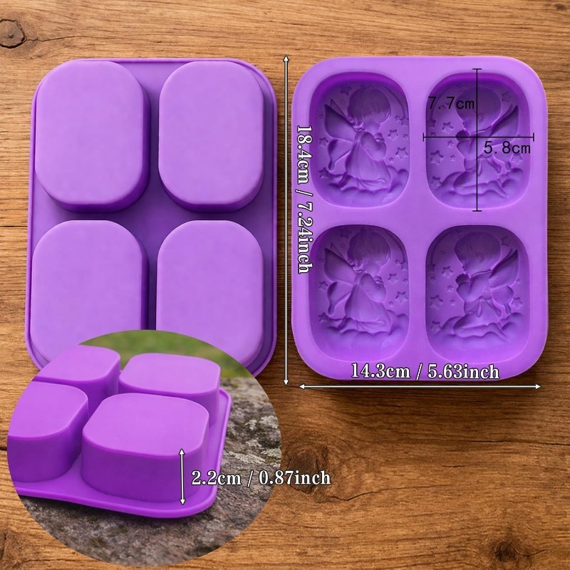 Engel-Silikonform für Seifenhe – Soap Making Store Bewertung und Preis