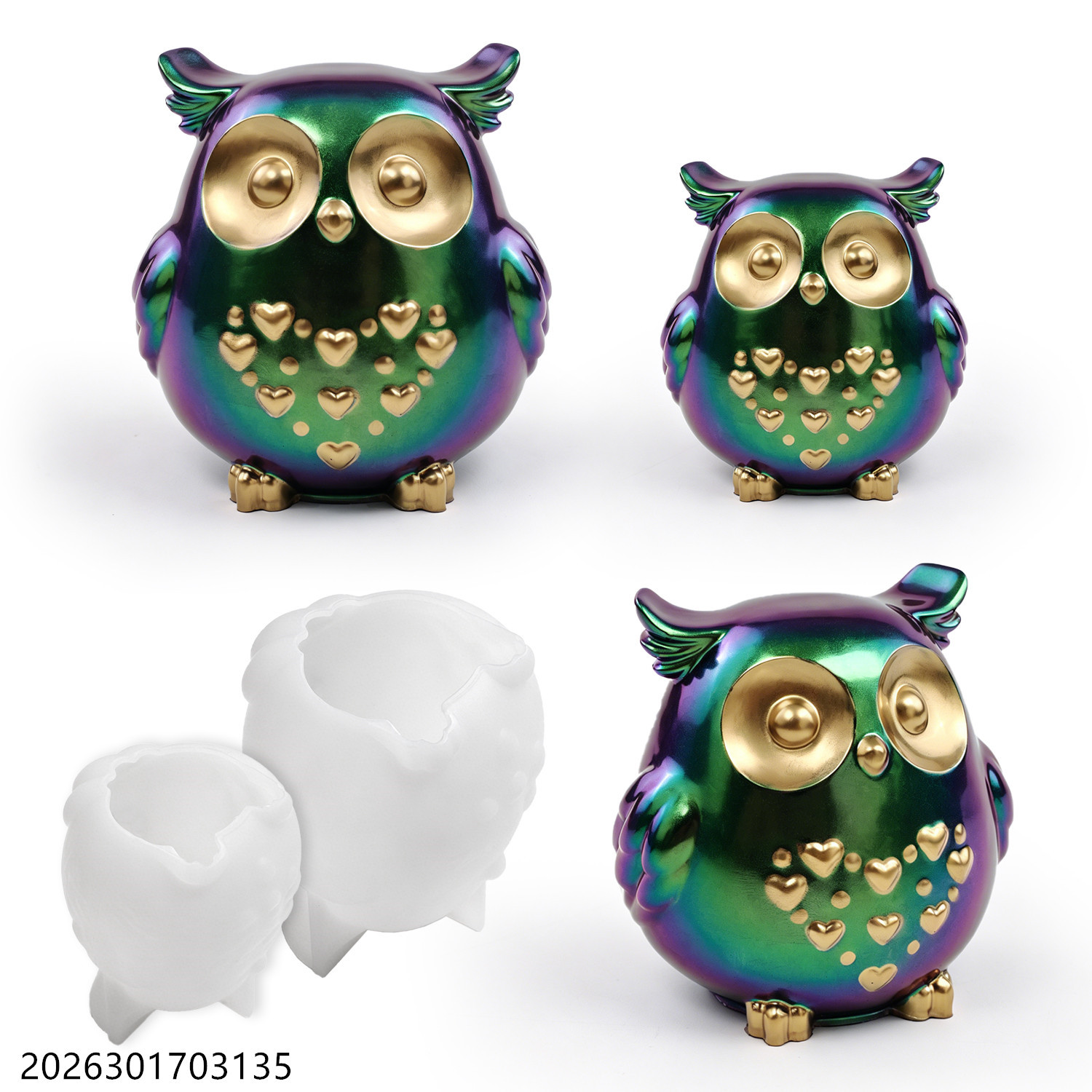 Eulen-Silikonform 3D Vogelform – Soap Making Lye Bewertung und Preis